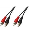Stereo audio connection cable, 10 m