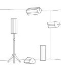 Univerzálne PA reproduktorové systémy, 160 W, 8 Ω